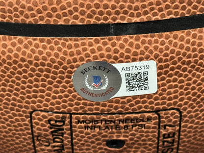 1981 Boston Celtics NBA Champs Team Signed Basketball BAS PSA W/case Larry Bird
