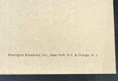 Ny Mets July 11 1970 old timers Day Casey Stengel 80 birthday Menu Diamond Club