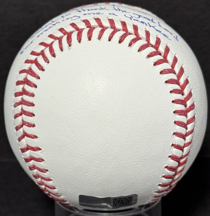 Mariano Rivera Signed MLB Baseball Thank the Good Lord Yankee Auto Steiner COA