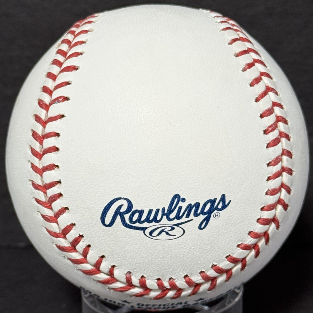 Ny Mets Shea Stadium Final Season 1964 - 2008 Official Mlb Logo Baseball W/ Case