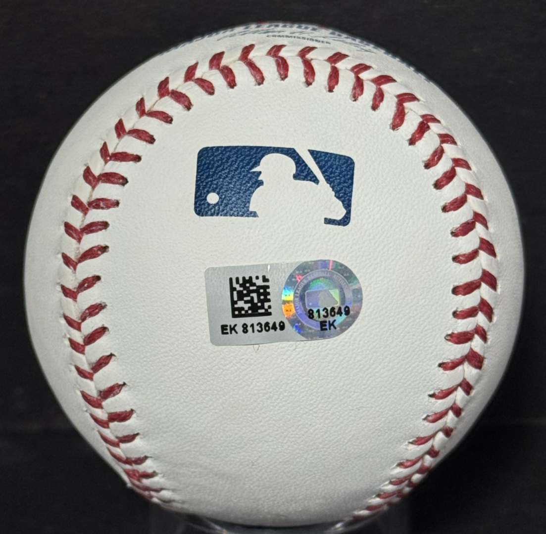 Al Kaline Tigers Signed Official Baseball MLB Holo & Steiner COA HOF 80 Auto