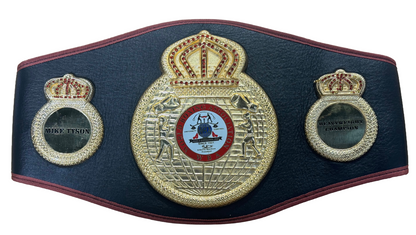 Mike Tyson Signed Replica World Boxing Association Title Belt Auto JSA COA