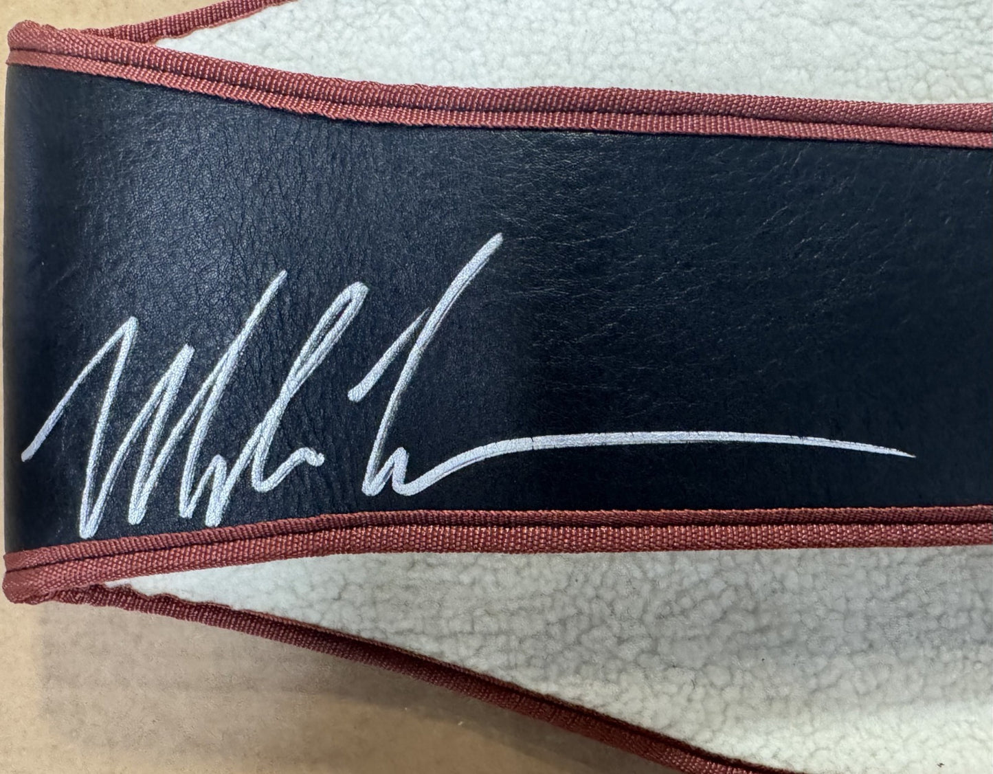 Mike Tyson Signed Replica World Boxing Association Title Belt Auto JSA COA