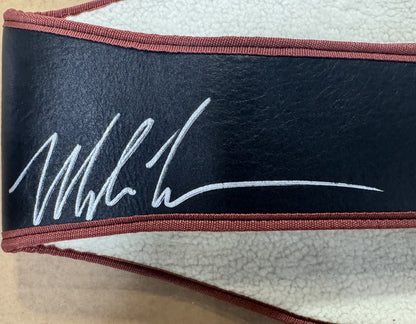 Mike Tyson Signed Replica World Boxing Association Title Belt Auto JSA COA