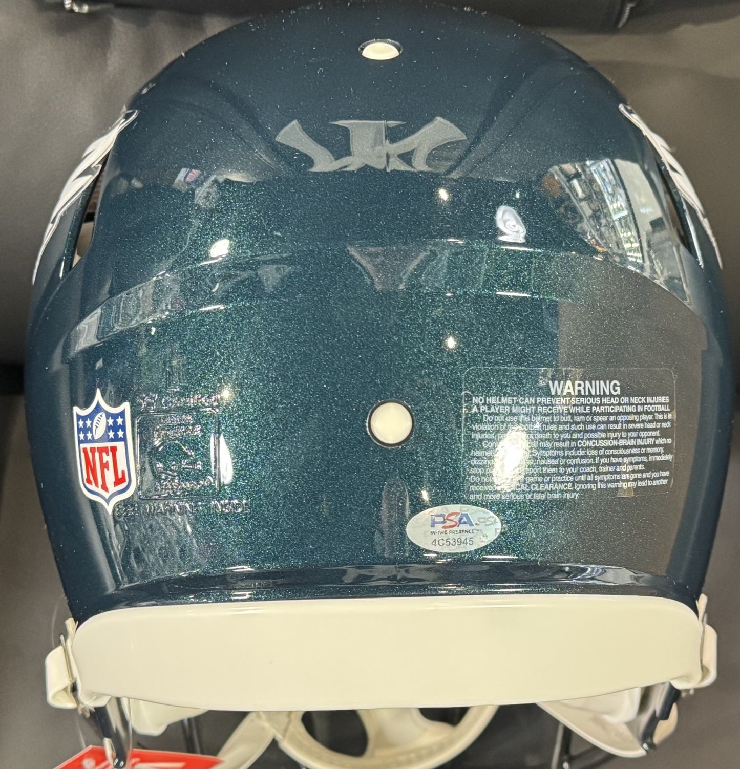 Saquon Barkley Signed Speed Authentic FS Helmet Auto PSA COA Philadelphia Eagles