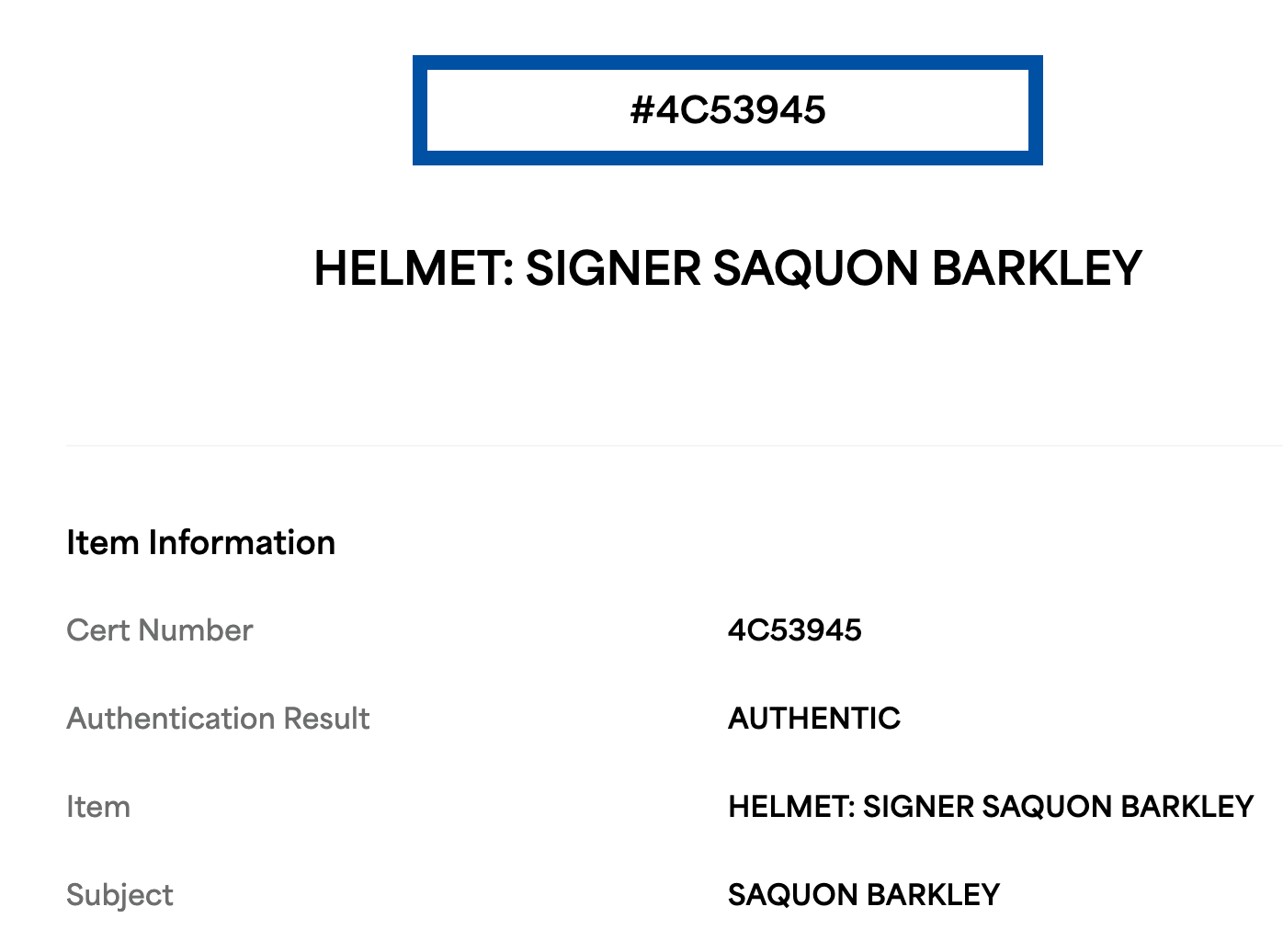 Saquon Barkley Signed Speed Authentic FS Helmet Auto PSA COA Philadelphia Eagles
