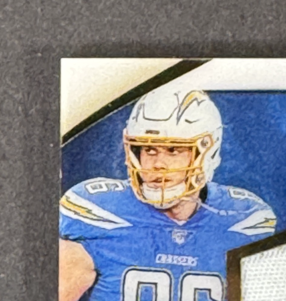 2020 Panini Immaculate Hunter Henry Premium Patch Auto Card LE /99 NE Patriots