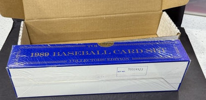 1989 TOPPS TIFFANY BASEBALL FACTORY SEALED COMPLETE 792 CARD SET  Mint In Box