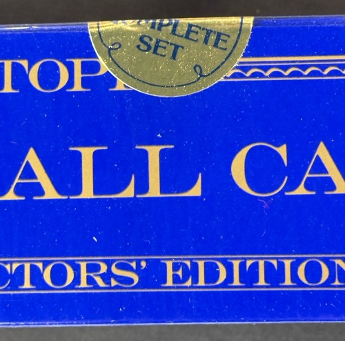 1989 TOPPS TIFFANY BASEBALL FACTORY SEALED COMPLETE 792 CARD SET  Mint In Box