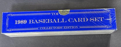 1989 TOPPS TIFFANY BASEBALL FACTORY SEALED COMPLETE 792 CARD SET  Mint In Box