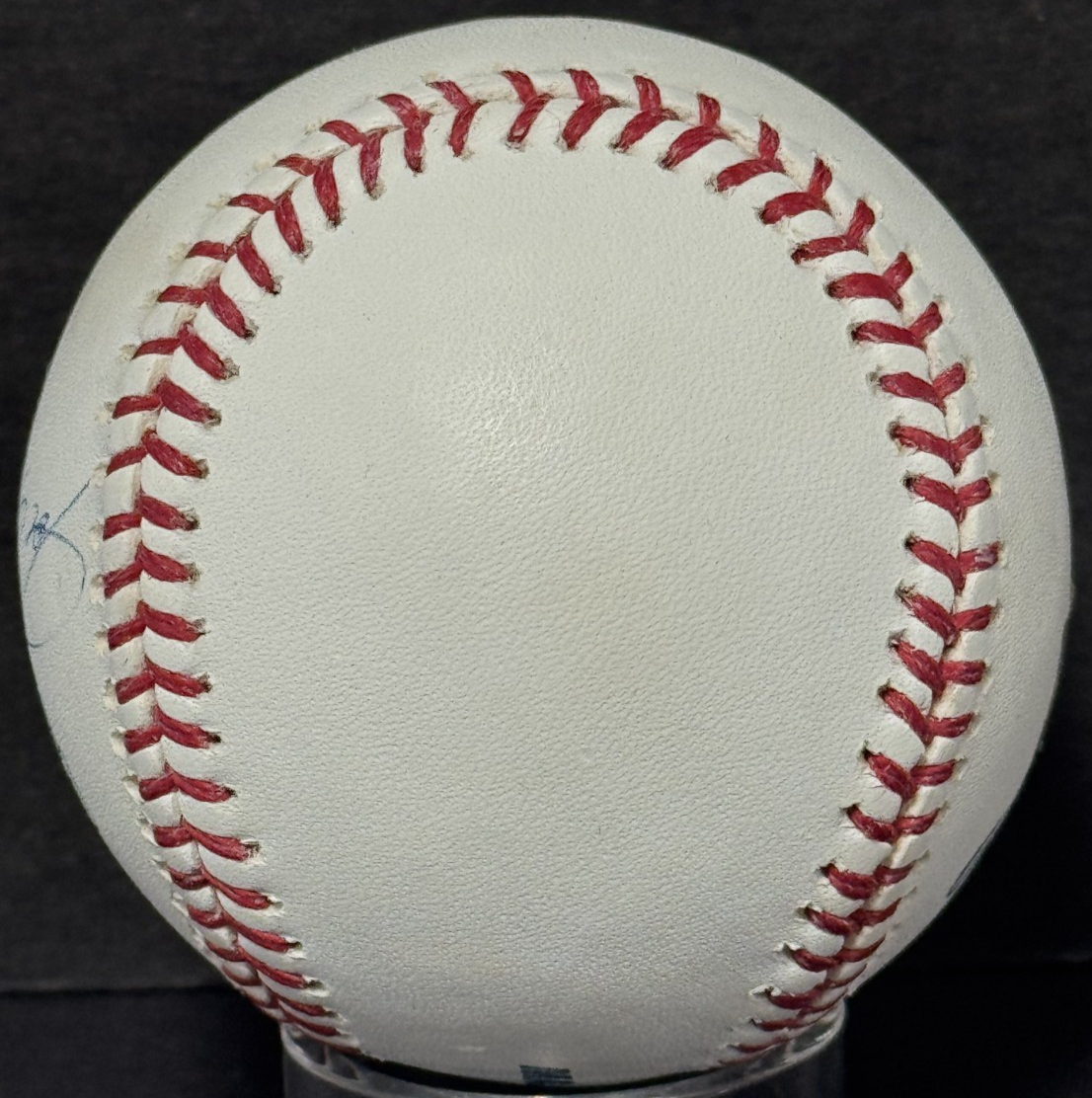Joe Girardi Signed 2009 Inaugural Logo Baseball Auto MLB Holo Steiner COA WS