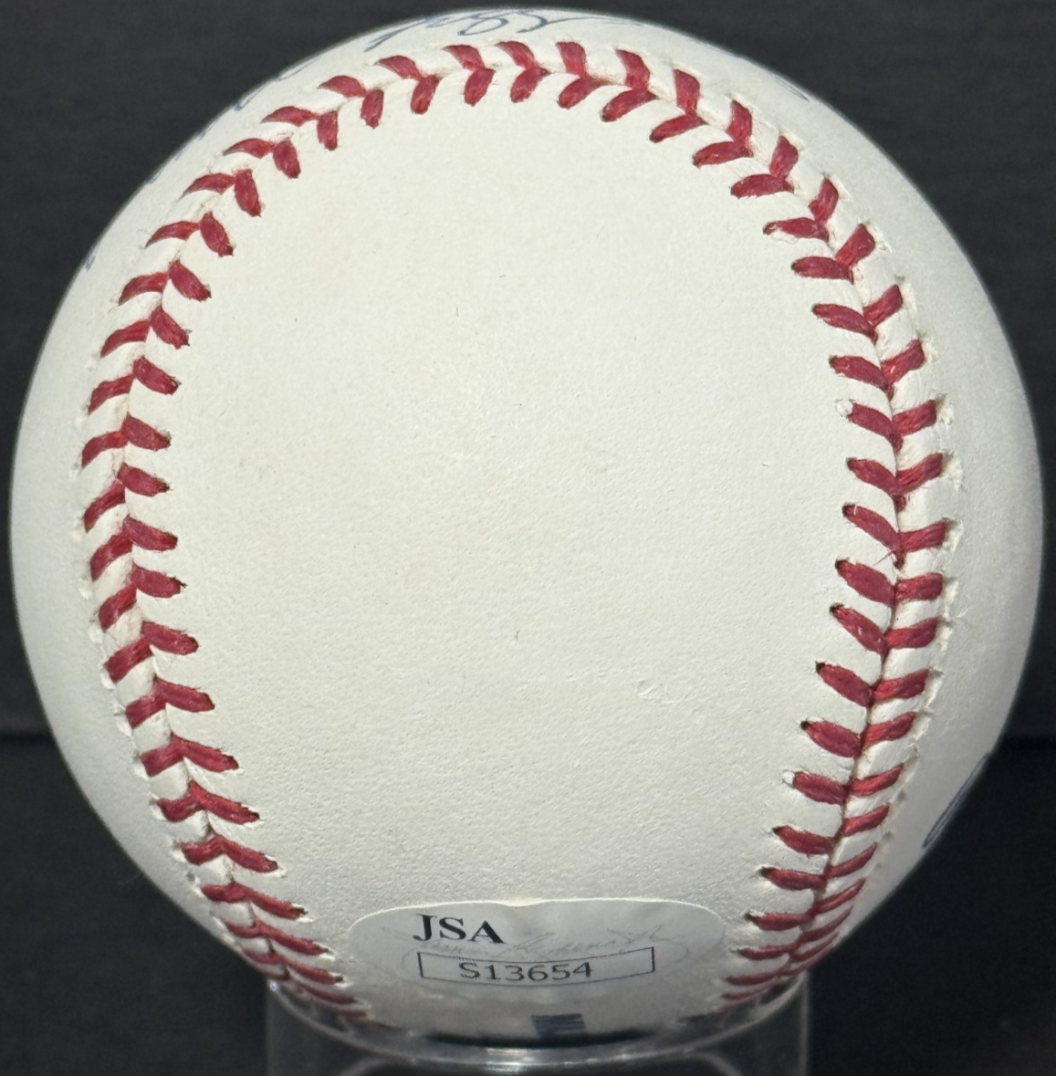Wade Boggs Signed Official MLB Baseball HOF 05 Auto JSA COA Boston Red Sox