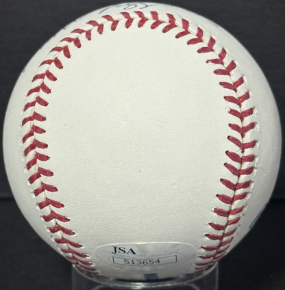 Wade Boggs Signed Official MLB Baseball HOF 05 Auto JSA COA Boston Red Sox