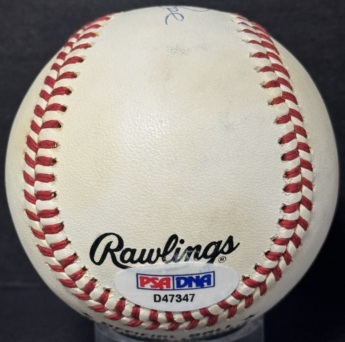 Pete Rose Signed Official NL Baseball Giamatti Ball Auto PSA COA Cincinnati Reds