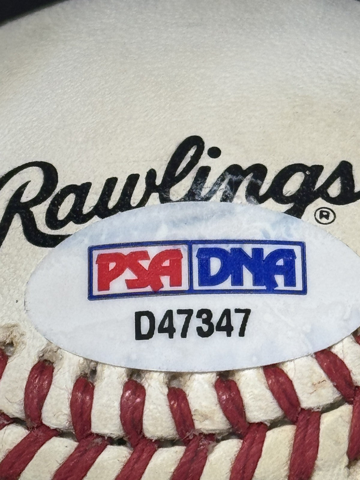 Pete Rose Signed Official NL Baseball Giamatti Ball Auto PSA COA Cincinnati Reds