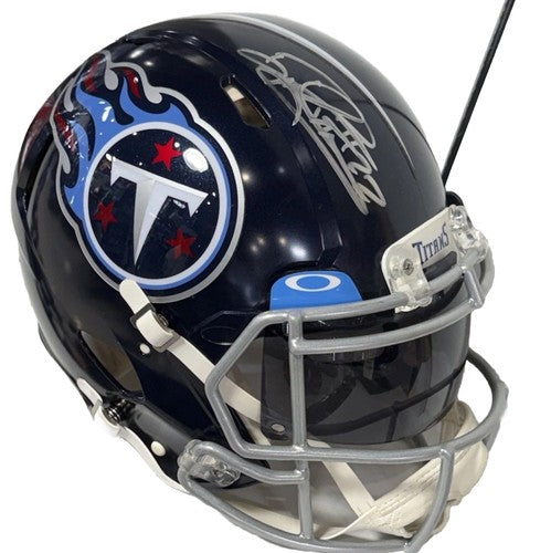 Derrick Henry Signed Riddell Speed Authentic FS Helmet Titans Visor Auto Radtke