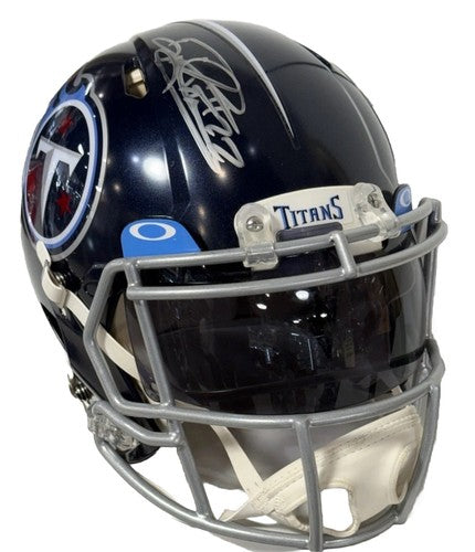 Derrick Henry Signed Riddell Speed Authentic FS Helmet Titans Visor Auto Radtke