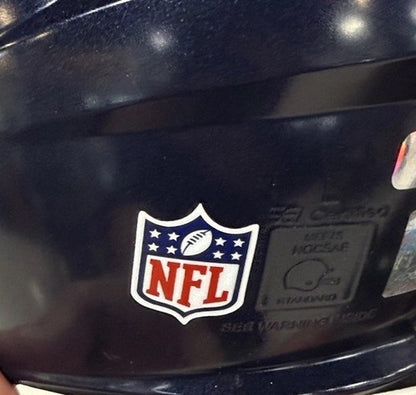 Derrick Henry Signed Riddell Speed Authentic FS Helmet Titans Visor Auto Radtke