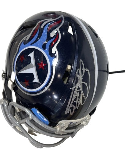 Derrick Henry Signed Riddell Speed Authentic FS Helmet Titans Visor Auto Radtke
