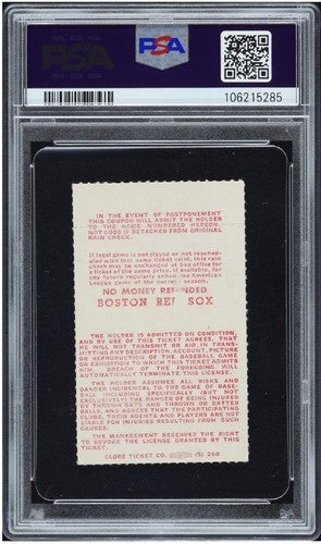 1975 Hank Aaron Milwaukee Brewers  Debut Tony Conigliaro Returns PSA 4 Low Pop
