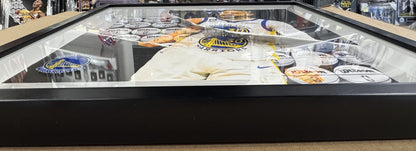 Stephen Curry 26x26 Framed 3D Ripping Through Photo Warriors Basketball Collage