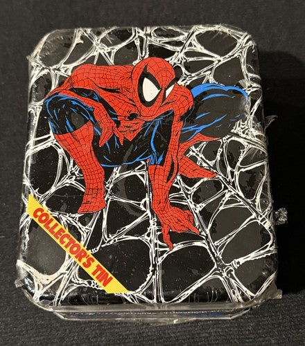 1991 Marvel Universe Series 2 Spiderman Collectors Tin Limited /7500 Sealed