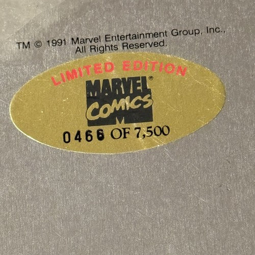 1991 Marvel Universe Series 2 Spiderman Collectors Tin Limited /7500 Sealed