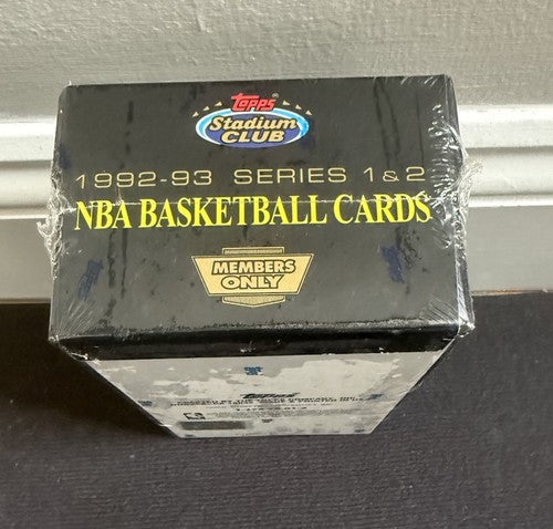 1992-93 Topps Stadium Club Members Only Factory Sealed Set Beam Team Jordan