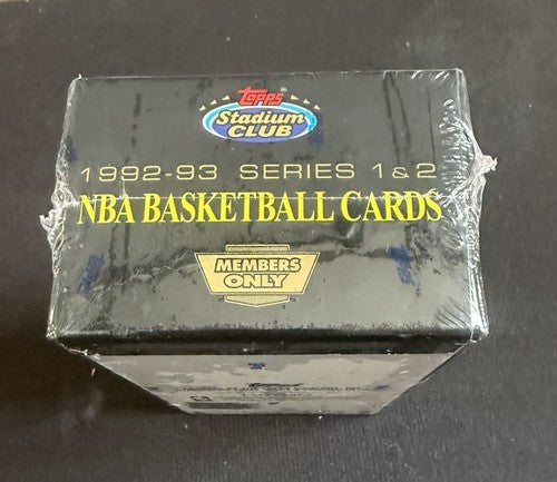 1992-93 Topps Stadium Club Members Only Factory Sealed Set Beam Team Jordan