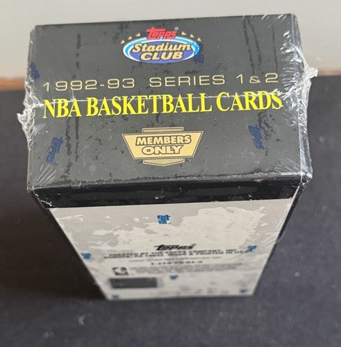 1992-93 Topps Stadium Club Members Only Factory Sealed Set Beam Team Jordan