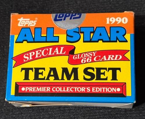 1990 Topps Baseball Special 66 Glossy Card  All Star Team Set Factory Sealed