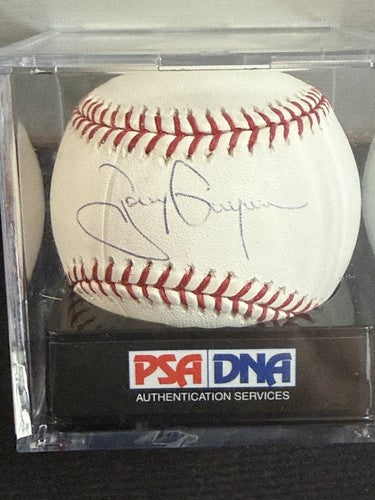 Tony Gwynn Signed Official Baseball Psa 9 Auto & Ball In Case HOF Auto Padres