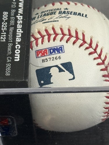 Tony Gwynn Signed Official Baseball Psa 9 Auto & Ball In Case HOF Auto Padres
