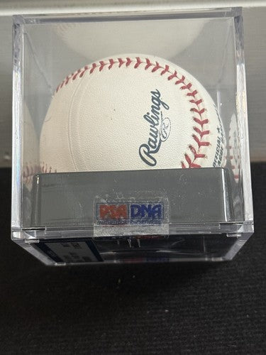 Tony Gwynn Signed Official Baseball Psa 9 Auto & Ball In Case HOF Auto Padres