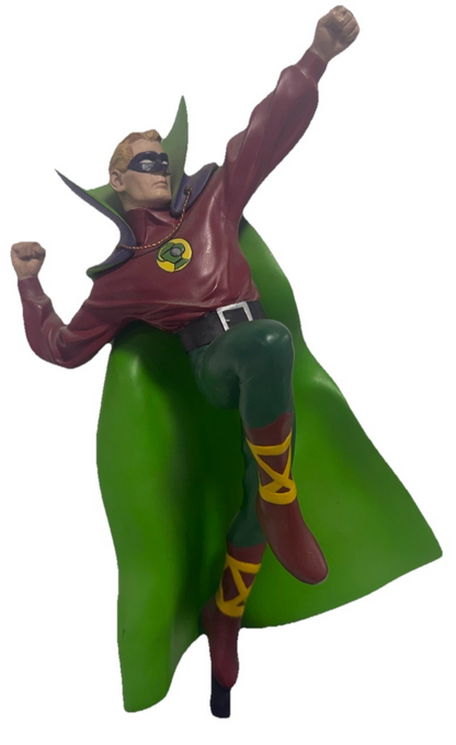 DC Direct Golden Age GREEN LANTERN LE Signed Martin Nodell Statue 6” Auto DC COA