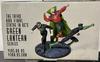 DC Direct Golden Age GREEN LANTERN LE Signed Martin Nodell Statue 6” Auto DC COA