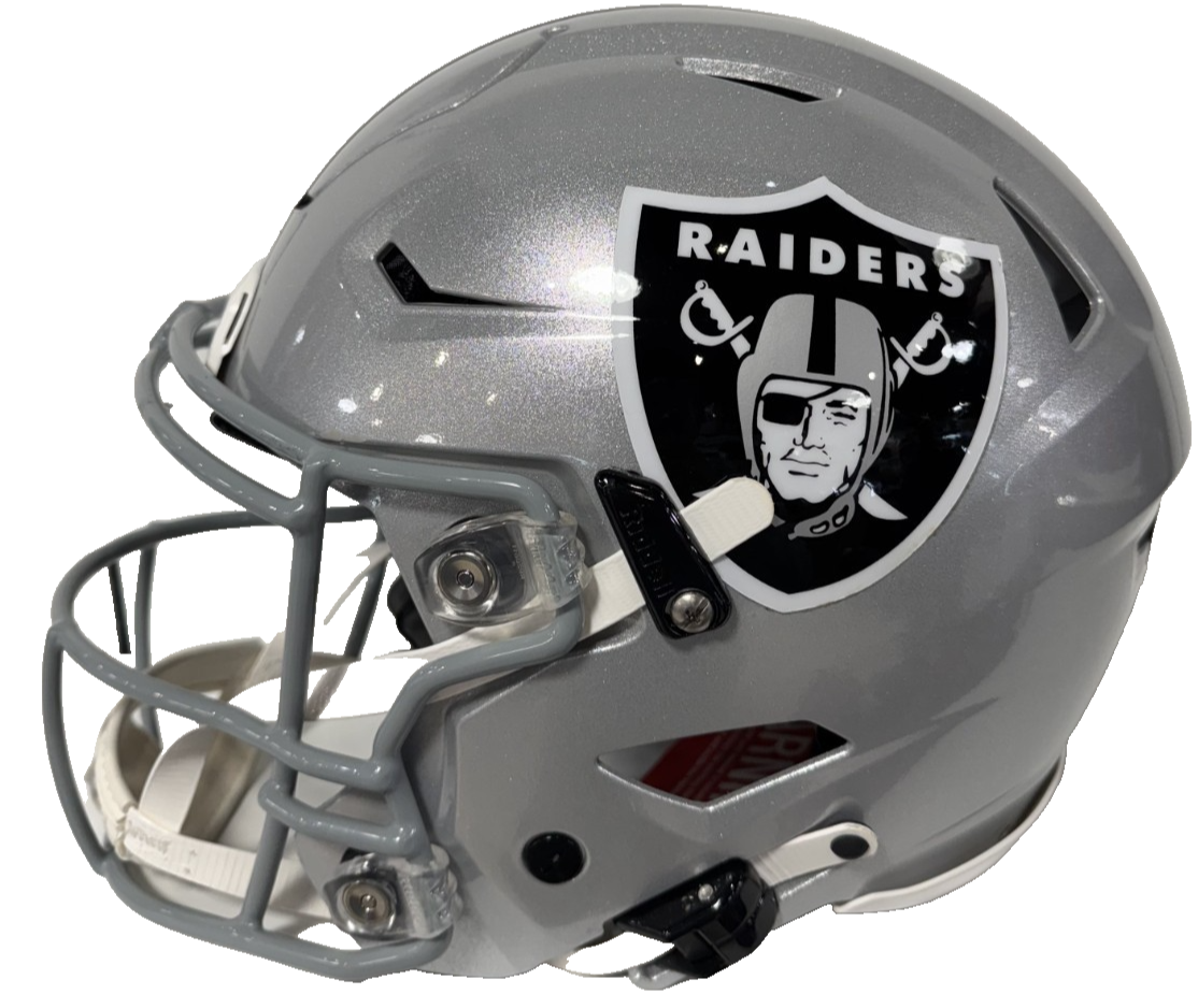 Ashton Jeanty Signed SpeedFlex Authentic FS Helmet LV Raiders Auto BAS COA