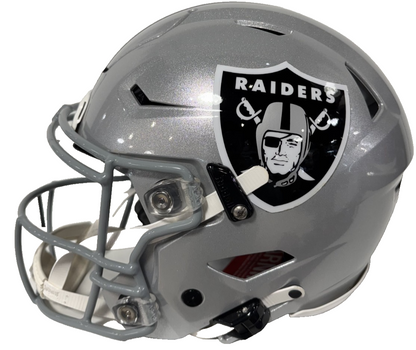 Ashton Jeanty Signed SpeedFlex Authentic FS Helmet LV Raiders Auto BAS COA