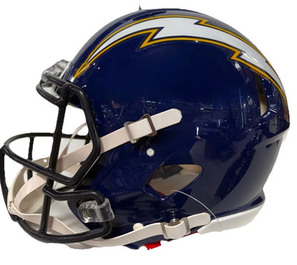 Ladainian Tomlinson Chargers Signed FS Speed Authentic Helmet HOF 17 Auto Bas