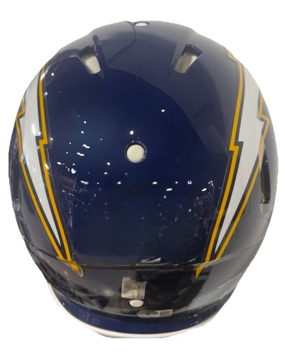 Ladainian Tomlinson Chargers Signed FS Speed Authentic Helmet HOF 17 Auto Bas