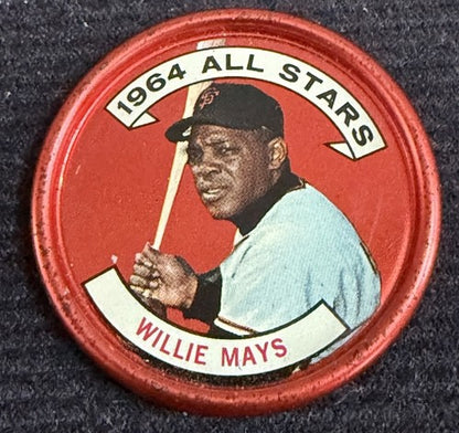 1964 Topps Coin #151 Willie Mays San Francisco Giants Ex + - Nm Very Nice