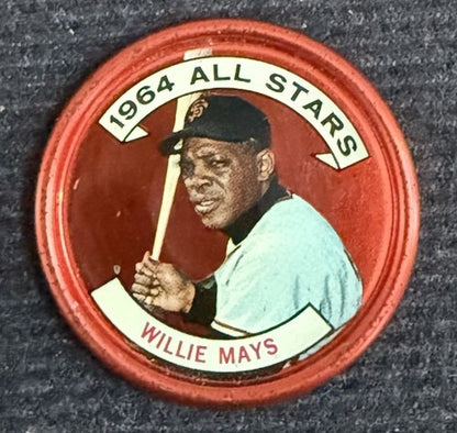 1964 Topps Coin #151 Willie Mays San Francisco Giants Ex + - Nm Very Nice