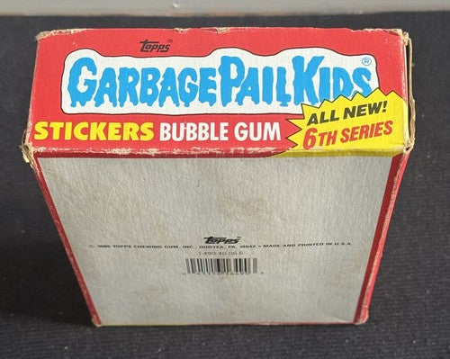 Topps Garbage Pail Kids Series 6 Complete 48 Wax Pack Box GPK Crisp Clean