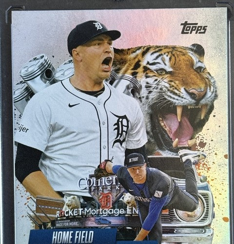 2025 Topps Update Tarik Skubal Tigers SP Home Field Advantage #HA-46 A Mint Case