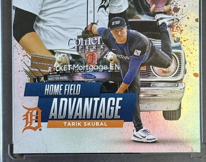 2025 Topps Update Tarik Skubal Tigers SP Home Field Advantage #HA-46 A Mint Case