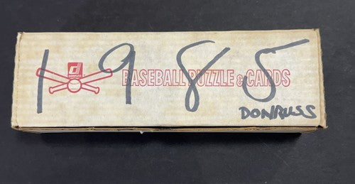 1985 DONRUSS BASEBALL COMPLETE FACTORY SEALED SET w/ PUZZLE 1-660 GEM MINT NEW