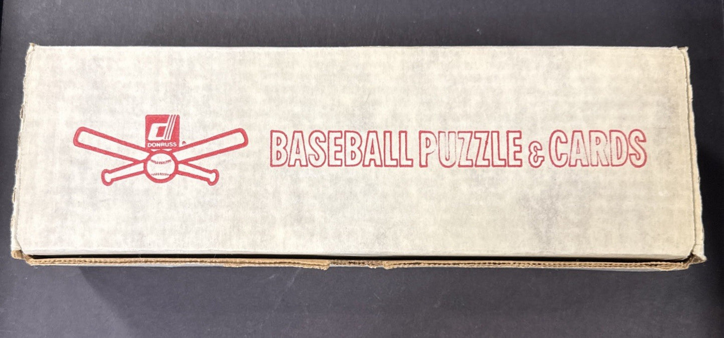 1986 DONRUSS BASEBALL COMPLETE FACTORY SEALED SET w/ PUZZLE 1-660 McGriff RC NEW