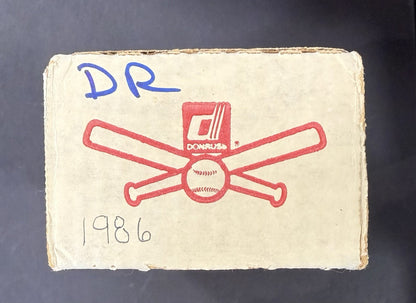 1986 DONRUSS BASEBALL COMPLETE FACTORY SEALED SET w/ PUZZLE 1-660 McGriff RC NEW