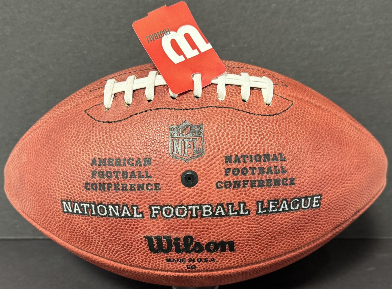 Patrick Mahomes Signed Wilson Pro Duke Football Auto Fanatics KC Chiefs SB MVP