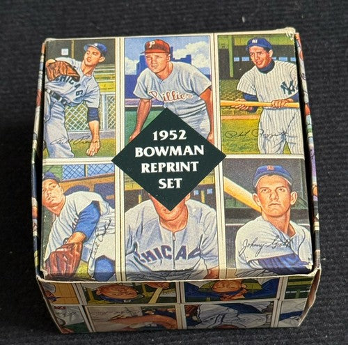 1952 Bowman Reprint Baseball Complete Factory Set Mickey Mantle Willie Mays